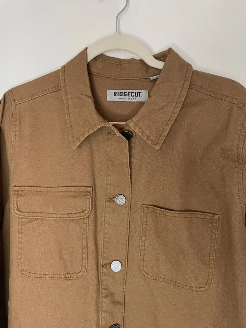 Ridgecut Tough Wear Women’s Canvas Work Jacket Shacket Size Medium New A115